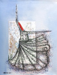 Uzma Rashid, 12 x 16 Inch, Acrylic on Canvas, Figurative Painting, AC-UZR-011